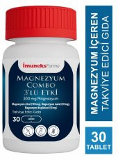 İmuneks Magnezyum Combo 3lü Etki 30 Tablet 8680176001357 - 1