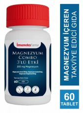 İmuneks Magnezyum Combo 3lü Etki 60 Tablet 8680176001364 - 1