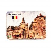 Romanya Transilvanya Şatoları Kırık Magnet thumbnail 1