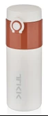 TKK 450 ml Açık Kahverengi Paslanmaz Çelik Termos - Kahve Termosu - Çocuk ve Yetişkin - 1