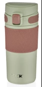 TKK 450 ml Yeşil Paslanmaz Çelik Termos Matara - Kahve Kupası/Termosu - 1