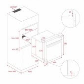 Teka INFINITY G1 EDITION Ankastre Set (HLB 85-G1 P BM MaestroPizza+GBC 75-G1 GBC BM (E5)+DVI 88-G1 EOS BM) - 8