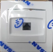 Metesan Alia 1xRJ11 Telefon Prizi - 1