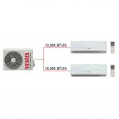 Vestel Flora Doğa Multi Inverter Plus 12+18 Klima - 1