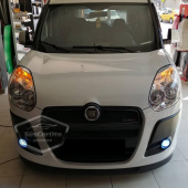 Fiat Doblo D3 2010-2015 Uyumlu Üniversal Astra H lip Esnek Ön Lip 2 Parça Tampon Altı Dil Karlık Ön Ek - 8