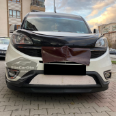 Fiat Doblo D4 2015-2021 Uyumlu Üniversal Astra H lip Esnek Ön Lip 2 Parça Tampon Altı Dil Karlık Ön Ek - 3