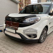 Fiat Doblo D4 2015-2021 Uyumlu Üniversal Astra H lip Esnek Ön Lip 2 Parça Tampon Altı Dil Karlık Ön Ek - 5