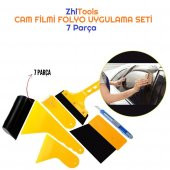 Zhltools Cam Filmi ve Folyo Uygulama Aparat Seti 7 Parça - 3