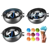 Çelik Kurabiye Helva Dondurma Servis Sunum Kaşığı 50 mm (PDM-50) - 4