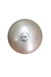 Ciwaa Ritmik Cimnastik Topu 420 Gr Beyaz Fig Onaylı Ciwaa CWA158 - 1