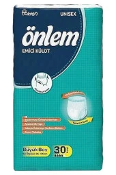 Önlem Büyük Boy (L) 30'lu Emici Külot - 1