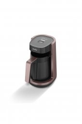 Simfer Otomatik Türk Kahve Makinesi Damak Tekli Rose Gold Sk-5701 - 2