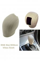 Dsg Silikon Vites Kılıfı Tüm Dsg Vites Araçlara Uyumlu Bej Renk - 1