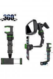 Dikiz Aynası Telefon Tutucu Araç Içi 360 Derece 1. Kalite - - 1