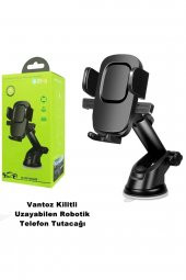 Lüx Telefon Tutucu Araç Içi Robotik Model Uzayabilen Oto Telefon Tutacağı 1. Kalite - - 1