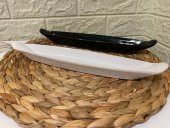 2li Özel İtalyan Tasarım Şık Zeytinlik Sunumluk Kahvaltı Tabağı Seramik - 1