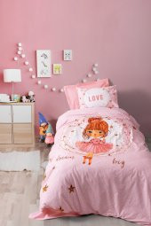 Cotton Box Junior Tek Kişilik Nevresim Takımı Jerry Pembe - 1