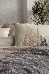 Cotton Box Dual Tek Kişilik Nevresim Takımı Lindon Bej thumbnail 2