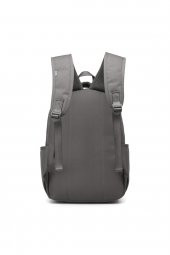 Bagacar Smart Bag 3159 Okul ve Günlük Laptop Bölmeli Sırt Çantasız Koyu Gri - 6