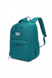 Bagacar Smart Bag 3159 Okul ve Günlük Laptop Bölmeli Sırt Çantası Petrol - 1