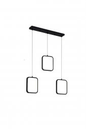 Bitola / 65 cm / Kare Sarkıt / 3 Renk Işık / Antrasit Gövde - 3