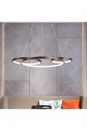 Olimpia / Sarkıt Avize / 90x50 cm / 3 Renk Işık / Antrasit Gövde - 1