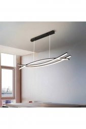 Akya / Sarkıt Avize / 90 cm / Antrasit Gövde / 3 Renk Işık - 2