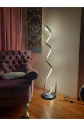 Snake / 120 cm / Lambader / Antrasit Gövde / 3 Renk Işık / 3 Yıl Garanti - 1