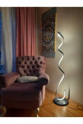 Snake / 120 cm / Lambader / Antrasit Gövde / 3 Renk Işık / 3 Yıl Garanti - 3
