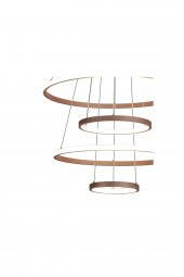 Pelagonya / Sarkıt Avize / Mega Sarkıt / Antrasit Gövde / 3 Renk Işık / 3 Yıl Garanti thumbnail 3