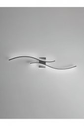 Kuğu / Aplik / 3 Renk Yanar / 100 cm / Antrasit Renk / 3 Yıl Garanti - 1