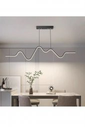 Everest / Sarkıt Avize / 120 cm / Antrasit Gövde / 3 Renk Işık - 3