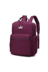 Bagacar Smart Bag 3124 Okul ve Günlük Laptop Bölmeli Sırt Çantası Bordo - 6