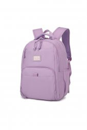 Bagacar Smart Bag 3159 Okul ve Günlük Laptop Bölmeli Sırt Çantası Lila - 5