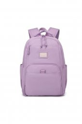 Bagacar Smart Bag 3159 Okul ve Günlük Laptop Bölmeli Sırt Çantası Lila - 7