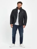 Zagmen Z01230 Erkek Slim Fit Şişme Deri Mont thumbnail 7