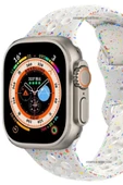 Apple Watch 38 mm KRD-02 Seri Suya Dayanıklı Delikli Renkli Silikon Kordon - 7