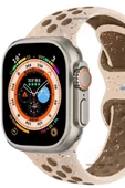 Apple Watch 38 mm KRD-02 Seri Suya Dayanıklı Delikli Renkli Silikon Kordon - 8