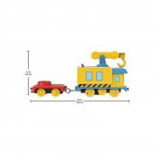 Thomas & Friends Thomas ve Arkadaşları Motorlu Büyük Trenler Carly the Crane HDY71 - 4