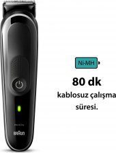 Braun Series 3 MGK3440 Hepsi Bir Arada Şekillendirme Seti, 8’i 1 Arada Erkek Bakım Kiti - 5