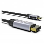 Inca ITCD-02TX Type-C to Display Port Altın Uçlu 4K Kablo 2 mt - 3