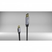 Inca ITCD-02TX Type-C to Display Port Altın Uçlu 4K Kablo 2 mt - 6