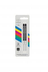 Parker Ekonomik Tükenmez Refill 2 Li Blister M Uç Siyah Tükenmez Kalem Yedeği - 1