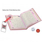 Kuran-ı Kerim Bilgisayar Hatlı Pembe Renk Hafız Boy (kur-an 039) Sesli Kur-an & Diyanet Mühürlüdür - 3