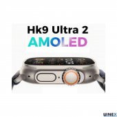 Winex Watch HK9 Ultra 2 Amoled Ekran Android İos HarmonyOs Uyumlu Akıllı Saat Turuncu - 2