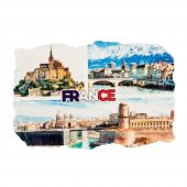 Fransa Temalı Fresco Magnet thumbnail 1