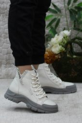 Mehmet Mete Guja 23K310-14 Orijinal Ürün Yumuşak Esnek Kaymaz Taban Kadın Bot thumbnail 1