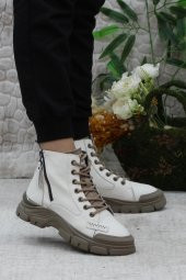 Mehmet Mete Guja 23K310-9 Orijinal Ürün Yumuşak Esnek Kaymaz Taban Kadın Bot thumbnail 1