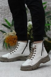 Mehmet Mete Guja 23K310-9 Orijinal Ürün Yumuşak Esnek Kaymaz Taban Kadın Bot thumbnail 7