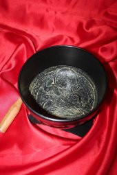 Siyah Meditasyon Çanı Yoga Çanı Tibet Çanağı 2 thumbnail 7